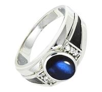 SILVERTROVE Labradorite Gemstone Men & Women Band Ring All Size 925 Sterling Silver Gift Item Handmade Jewelry CRG1166BN_20_(R 1/2)