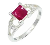 SILVERTROVE Ruby Lab Grown Gemstone 925 Sterling Silver Band Ring Men & Women All Size Gift Item Handmade Jewelry CRG1247AM_1_(H)