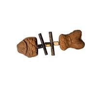 Silvervine Chew Sticks for Cats, Fish Bond Shape Teeth Cleaning Sticks with Catnip and Matatabi, Creative Cat Nip Toys for Cats Kittens Teeth Cleaning and Stress Release (B (1pc))