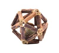 Silvervine Natural Cage Balls - Catnip Ball with Bell, Silvervine Catnip