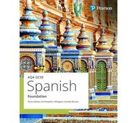 Silvia Gomez AQA GCSE Spanish Foundation Student Book Paperback Silvia Gomez Multicolor