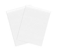Silvine 160 Page A4 Office Memo Pad, Head Bound and Ruled 8mm Feint. [Pack of 10], White