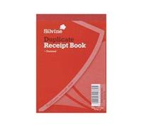 Silvine 230 - Duplicate Receipt Book 105x148mm Gummed Pk12 230