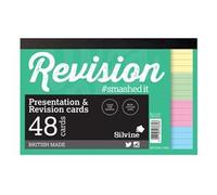 Silvine 48 REVISION CARD AST PK960
