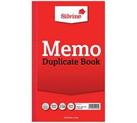 Silvine 601 - Dup Book Rule 81/4x5in PK6