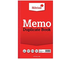 Silvine 601 - Dup Book Rule 81/4x5in PK6