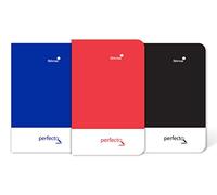 Silvine Perfecto Bound Notebook A6 Plus Ruled 160 Pages Assorted, Asstd