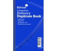 Silvine 8 x 5 inch Carbonless Delivery Book
