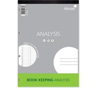 Silvine 80 Pages Printed A4 8 Columns Analysis Book
