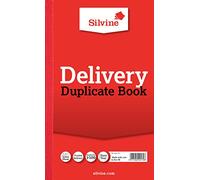 Silvine 8x5 Duplicate Delivery Book - Numbered 1-100 with Index Sheet