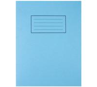 Silvine Exercise Book 7mm Squares 229x178mm Blue (Pack of 10) EX106