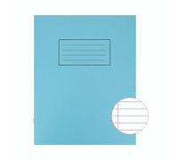 Silvine 9X7 Exer Books R/M BLU PK10