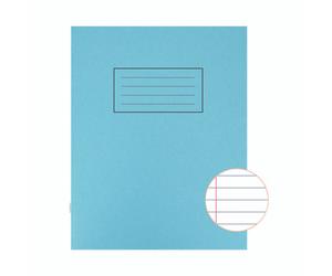 Silvine 9X7 Exer Books R/M BLU PK10