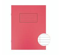 Silvine 9X7 Exer Books R/M Red PK10