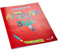 Silvine A3 Children's Activity Book. 24 Pages of 100gsm Smooth White Cartridge Paper (420 x 297mm)