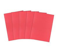 Silvine A3+ Scrapbooks. 32 Pages of 100gsm Black Sugar Paper [Pack of 25] Red