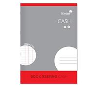 Silvine A4 Book Keeping Cash, 32 Pages Printed 'Treble Cash' - Ref SJA4C
