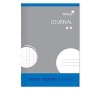 Silvine A4 Book Keeping Journal, 32 Pages Printed 'Double Cash' - Ref SJA4J