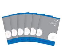 Silvine A4 Book Keeping Journal, 32 Pages Printed 'Double Cash' - Ref SJA4J-P [Pack of 6]