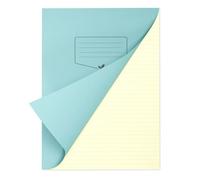 Silvine A4+ Cream Paper Dyslexia Exercise Book | 48 Lined Pages, 80gsm Tinted Paper for SEN Supportive Learning & Memory Aid