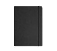 Silvine A4 Executive Hardback Notebook / Journal Black. 160 Dotted Pages of 90gsm Premium Ivory Paper