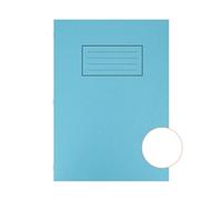 Silvine Exercise Book A4 Plain Blue 80 Pages Pack of 10