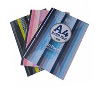 Silvine A4 Fashion Design 160 Pages Sidebound Refill Pad