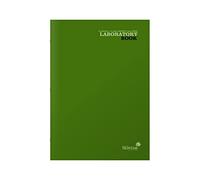 Silvine A4 Laboratory Book 75gsm 80Pg 1 5 10mm - Color: Grn
