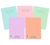 Silvine A4 Notebooks Assorted Pastel Colours (Pack of 1)