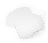 Silvine A4 Paper Pack Containing 50 Sheets of Heavy Duty 200gsm White Card Stock for Arts & Craft, Home or Office