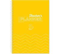 Silvine A4 Teacher's 9 Period Yellow 204 Days Academic Planner And Record