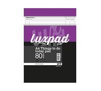 Silvine A4 Things To Do Pad with 80 sheets of Quality 75gsm Paper. Printed 'Things To Do'