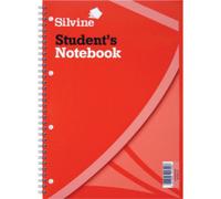 Silvine A4 Twin Wire Students Notebook