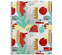 Silvine A4 Wirebound Notebooks , Assorted Marlene West Designs. 160 Pages, Lined with Margin. Ref TWA4MW
