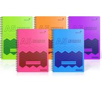Silvine A5 160 Pages Twin Wire Notebook With Durable Wipe Clean Cover