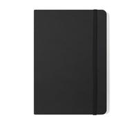 Silvine A5 Executive Hardback Notebook/Journal Black - Lined 90gsm (160 Pages)