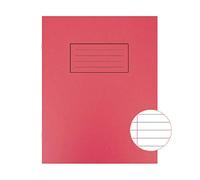 Silvine A5 Exercise Books (Pack of 10) (One Size) (Red)