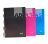 Silvine Luxpad Hardback Wirebound Notebook 140 Pages A5 (12 Pack)