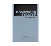Silvine A5 Homework Diary - Blue (Pack of 20)