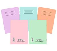 Silvine A5 Notebooks Assorted Pastel Colours (Pack of 10)