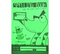 Silvine A5 spelling book - green cover