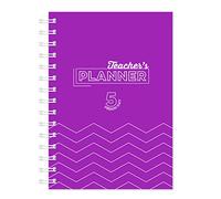 Silvine A5 Teacher's Academic Planner & Record with Durable Hardback Covers and 204 x5 Period Planner Pages, 1 unit