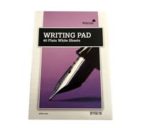 Silvine A5 Writing Pad - Plain 40 Sheets