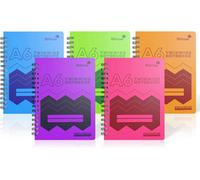 Silvine A6 160 Pages Twin Wire Notebook With Durable Wipe Clean Cover