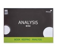 Silvine Analysis Pad 80 Pages 16 Column Landscape A3 Ref A3A16 [Pack of 3]