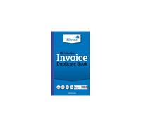 Silvine Carbonless Duplicate Invoice Book - Numbered 1-100 with index sheet (210 x 127mm)