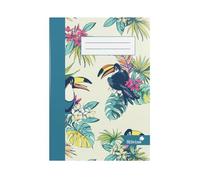 Silvine Casebound Notebook Ruled with Margin 80 Pages 4 Designs Assorted A5 (Pack of 12) NBA5SG