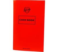 Silvine Cash Book 159x99mm 72 Pages Red (Pack 24) - 042C
