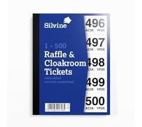 Cloakroom Tickets 500 Tickets, none
