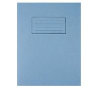 Silvine EX106-9x7 Exercise Book 7mm Square Blue PK10